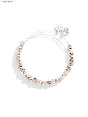 Expandable Celestial Star Moon Beaded Bangle Bracelet